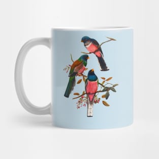 Birds on branch Mug